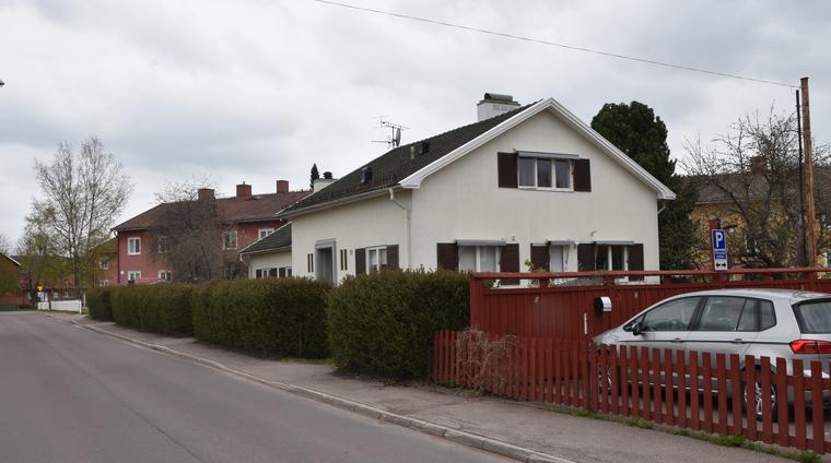 Villa av arkitekt Åke Sjöman på fastigheten Olshans 10. 