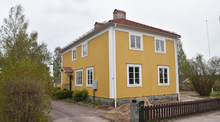 Lundstäkten 6, en tidstypisk villa från tidigt 1900–tal som byggdes för Uno Norman 1922–1923. Foto: Kristoffer Ärnbäck, Dalarnas museum.